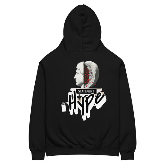 Graphic streetwear hoodie back