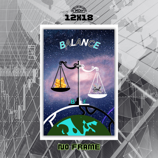 MDE8 – Balance Wall Art Poster 12x18