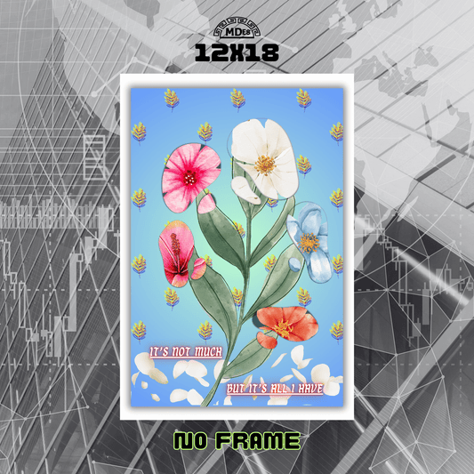 MDE8 – Emotional Bloom – Wall Art 12x18