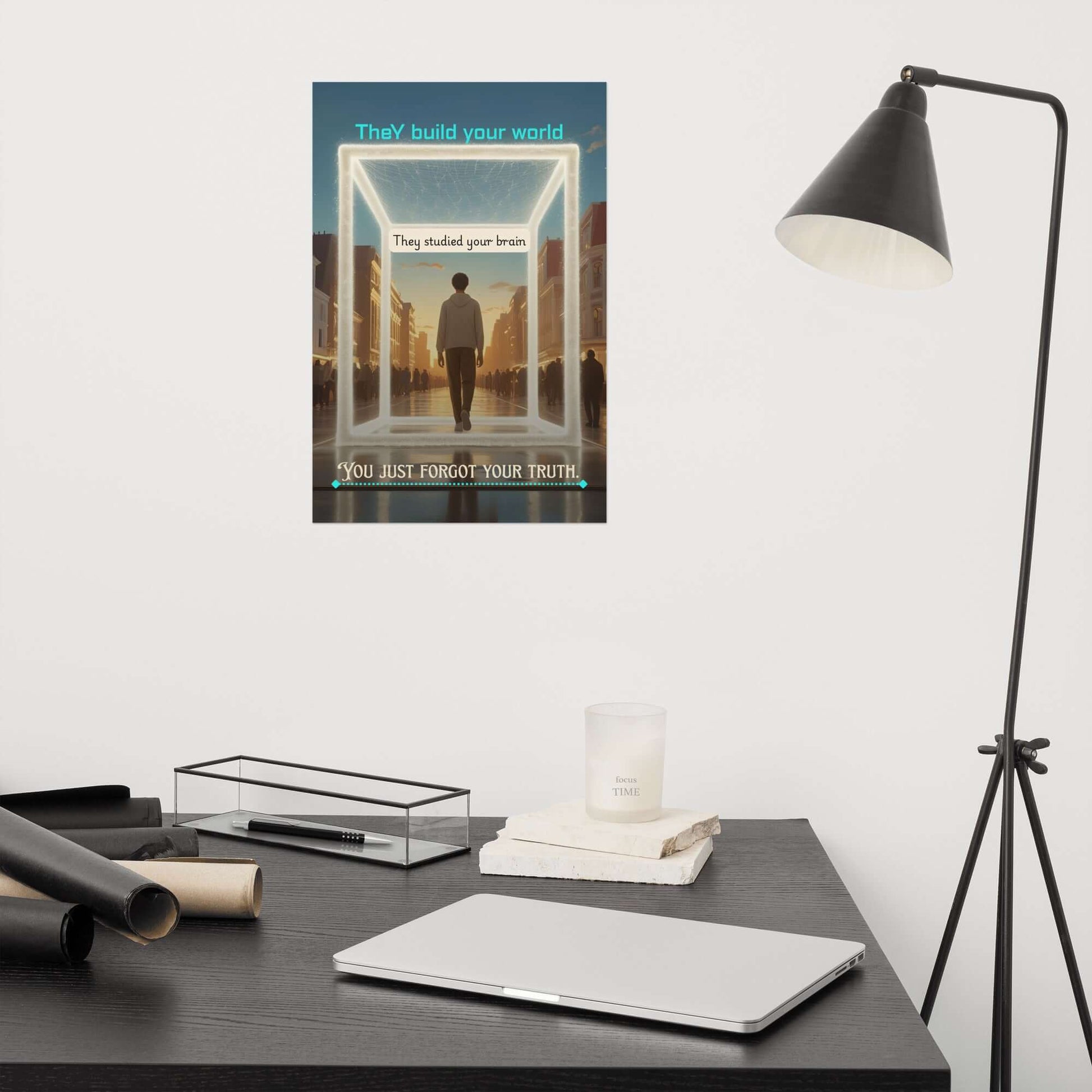 MDE8 – Forgot Your Truth – Wall Art 12×18