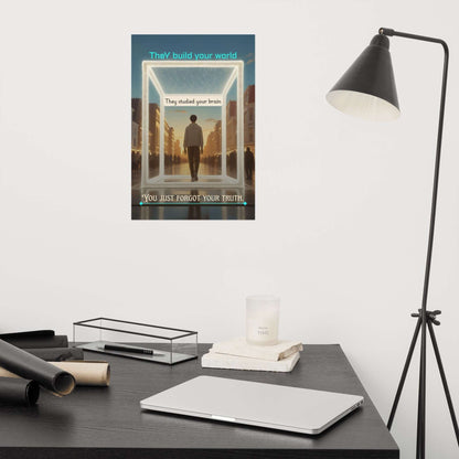 MDE8 – Forgot Your Truth – Wall Art 12×18