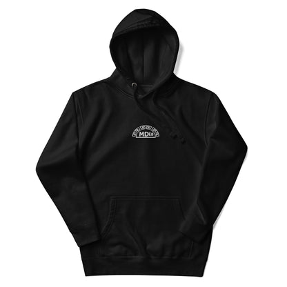 Graphic streetwear hoodie front