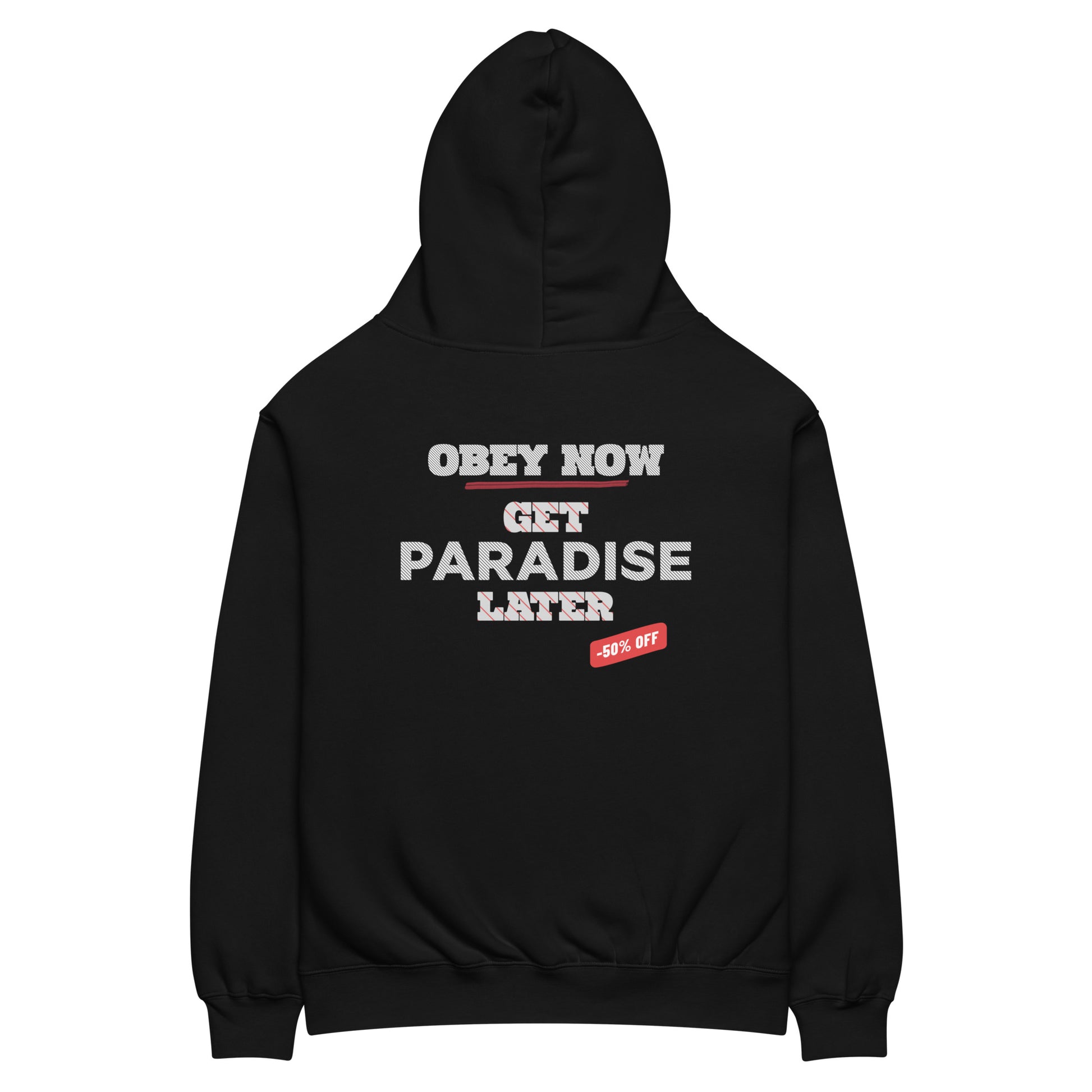Graphic streetwear hoodie back