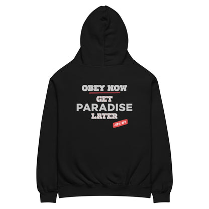 Graphic streetwear hoodie back