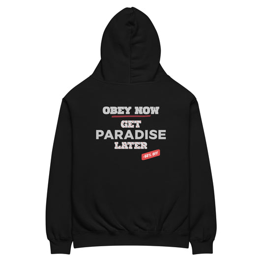 Graphic streetwear hoodie back