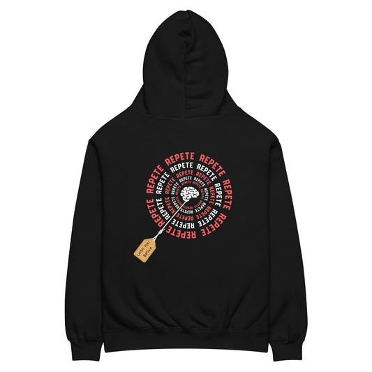 Graphic streetwear hoodie back